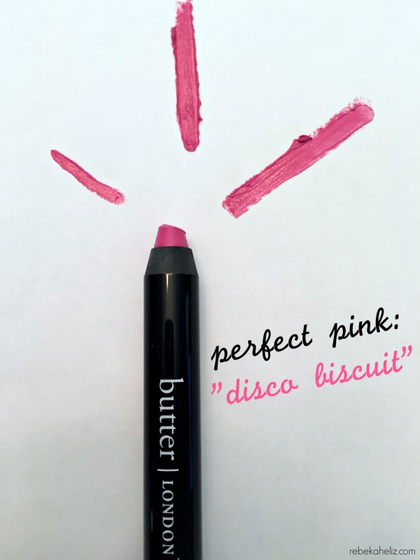 pink lipstick, pink lip color, butter LONDON pink