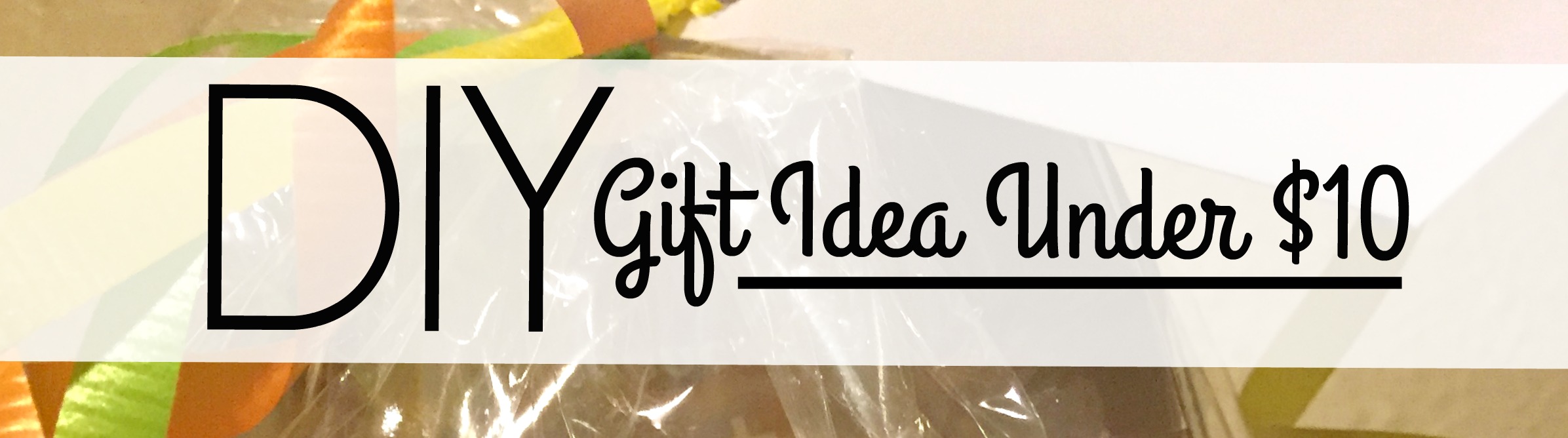 DIY Gift Idea: Under $10