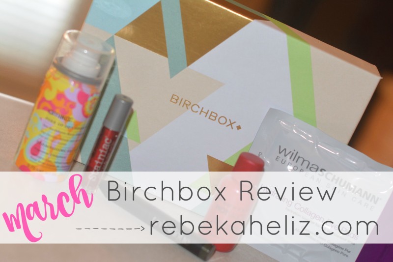 march birchbox, march birchbox review, birchbox, beauty blogger, beauty products, amika