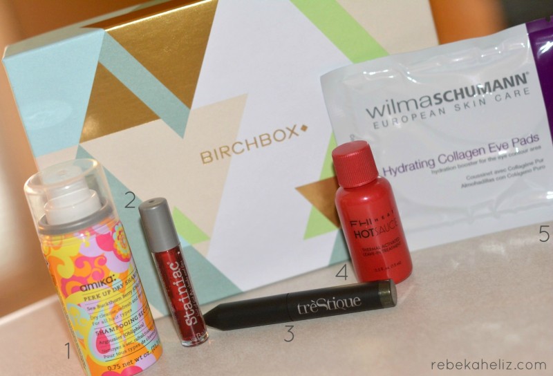 march birchbox review, birchbox, beauty blogger, beauty products, amika