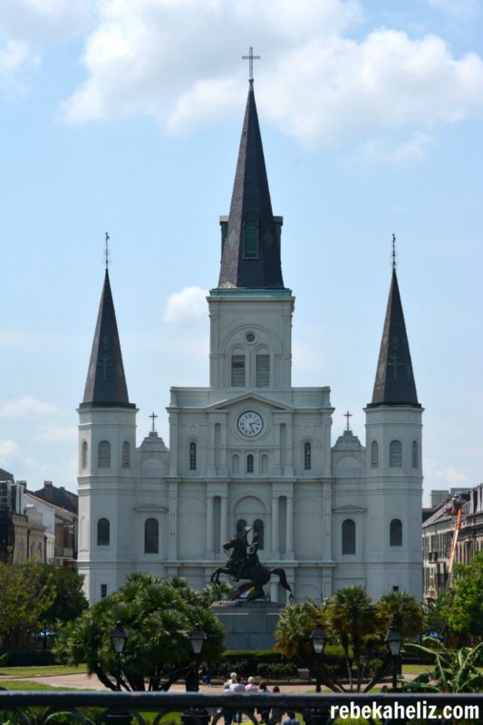 jackson square, cathedral, st. louis cathedral, new orleans, NOLA