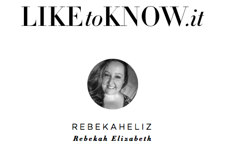 liketoknow.it, LTK.it, instagram, like to know it, giveaway, rebekaheliz