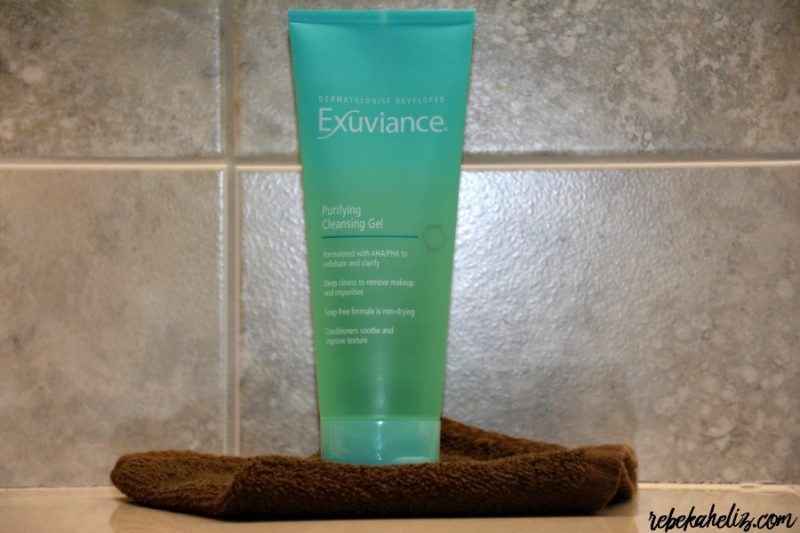 exuviance, soap-free cleanser, skincare, winter, skin, rebekaheliz