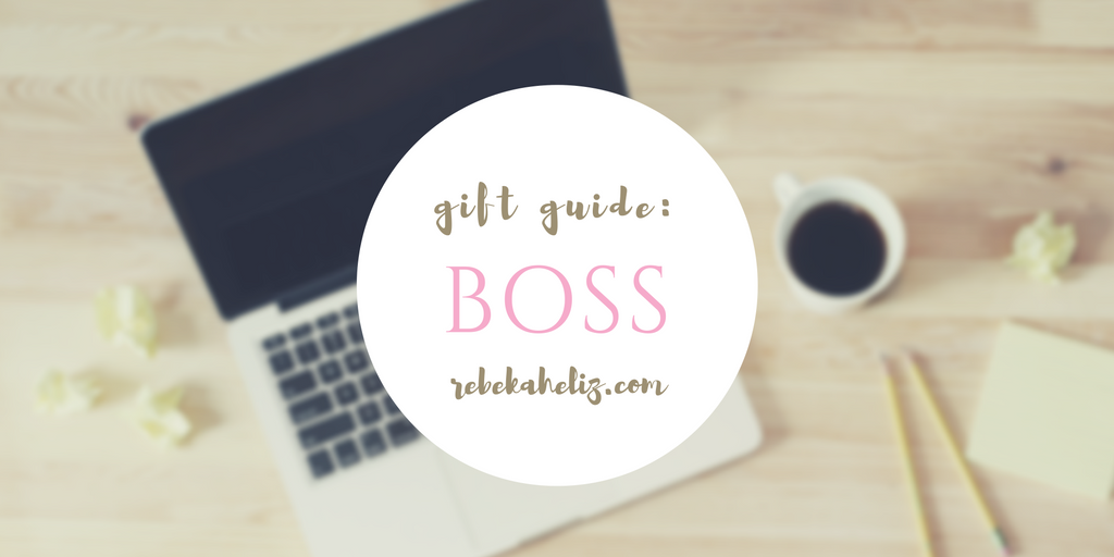 Gift Guide: Boss