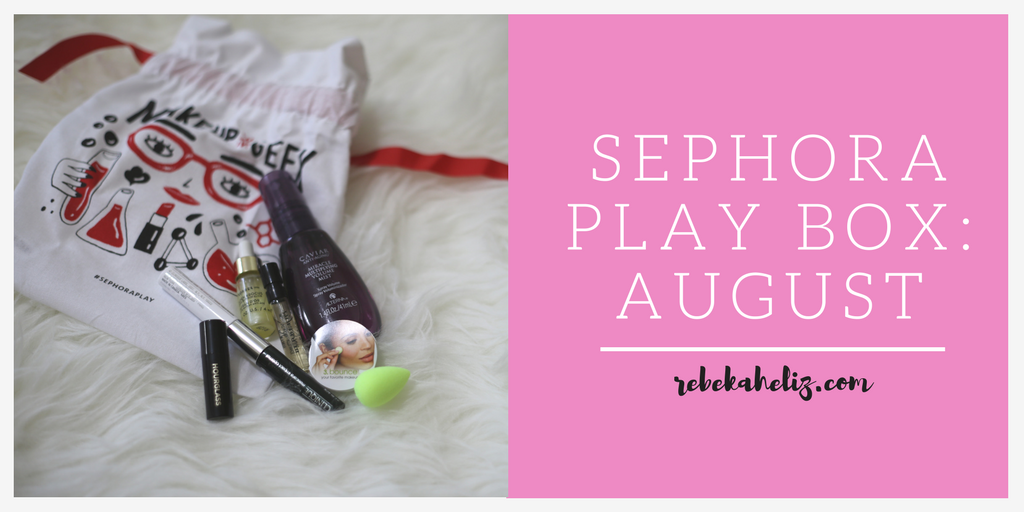 Sephora PLAY Box: August