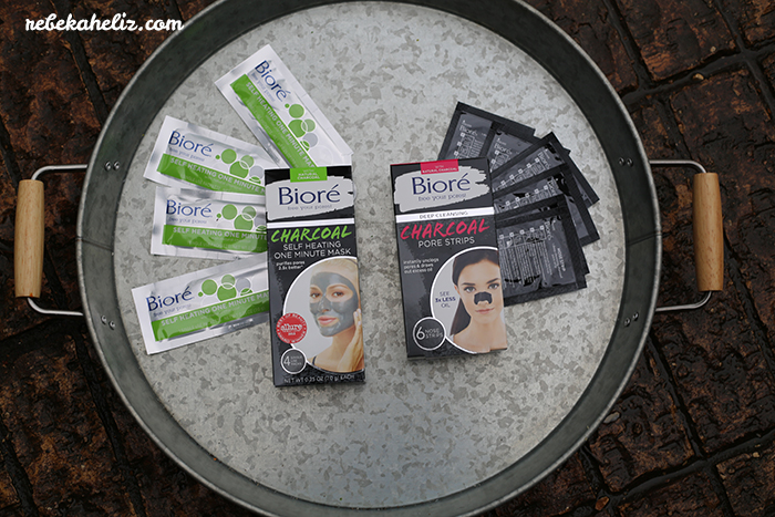 biore, biore charcoal, charcoal mask, charcoal nose pore strip, clear blackheads, blackheads, skincare