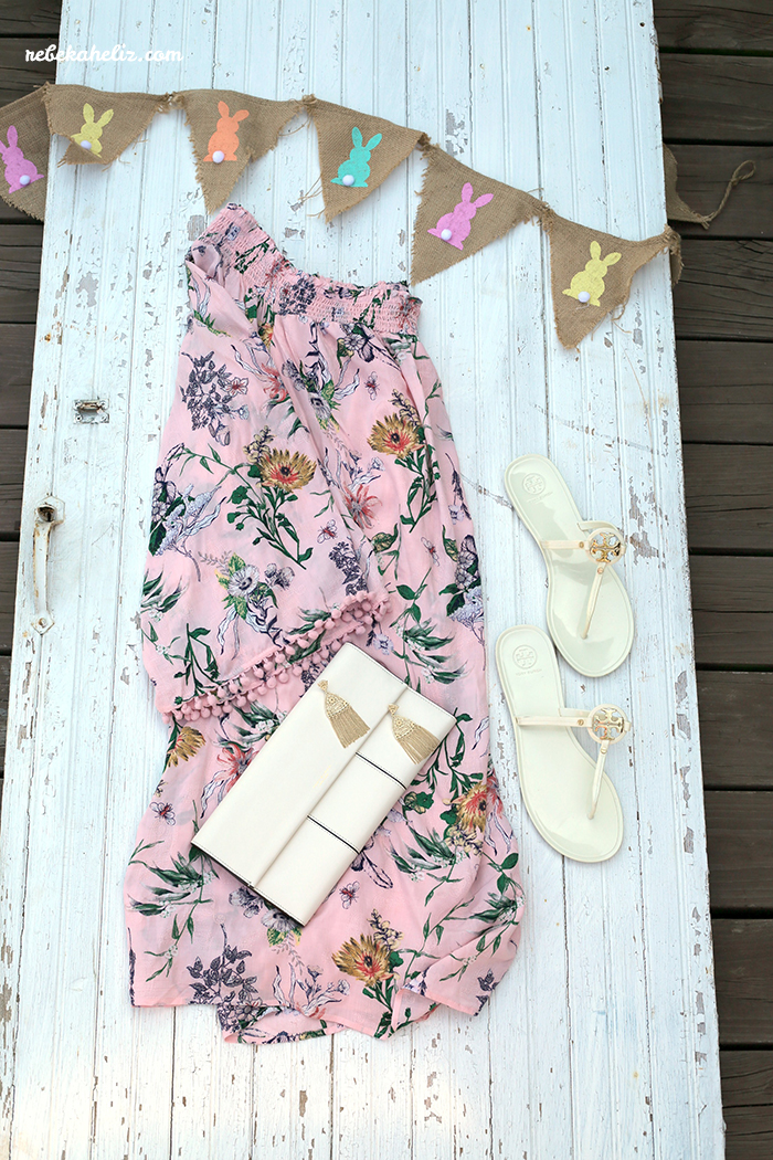 easter dress, spring, spring style, tory burch, tory burch clutch, kendra scott, kendra scott earrings, tory burch sandals