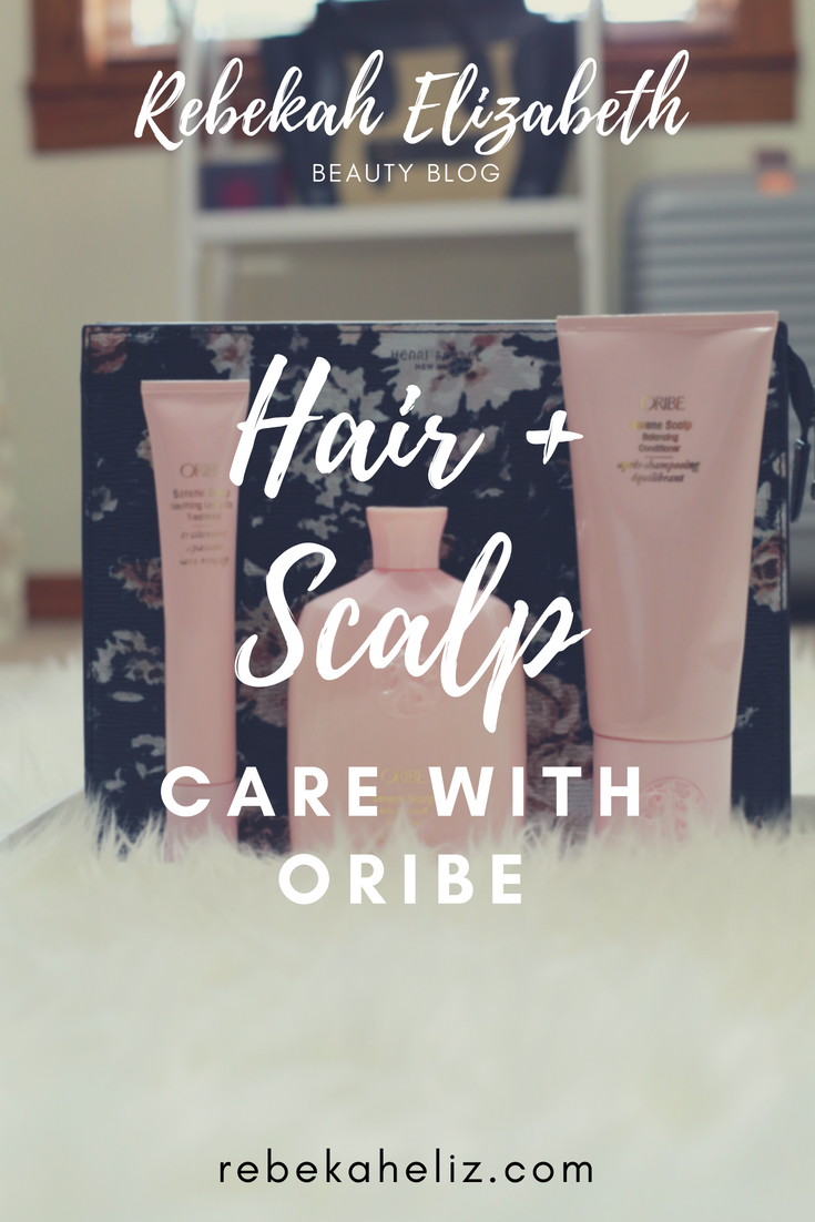 oribe, haircare, style, hair style, curls, hair spray, scalp care, serene scalp, hair, scalp