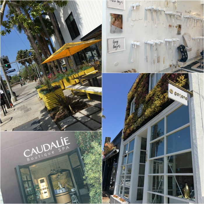 abbot kinney, abbot kinney blvd, shopping, venice beach, venice, california, caudalie, gorjana, lemonade, lemonade LA