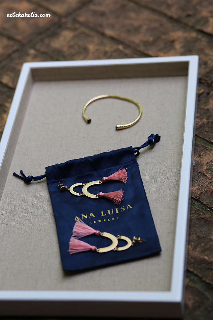 ana luisa, ana luisa jewelry, ana luisa jewelry review, jewelry review, jewelry, tassel earrings, pink, pink earrings