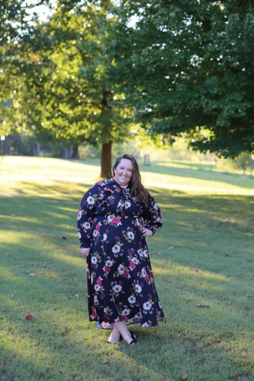 hot pink, leopard, leopard skirt, xoq, eloquii, wear to work, plus size style, curvy style, rebekaheliz style, fall style