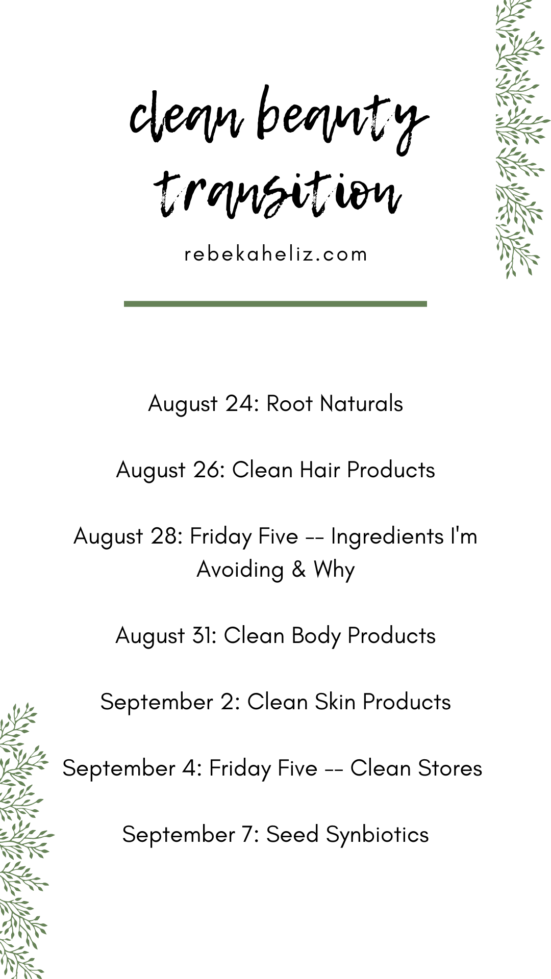 clean beauty, clean skincare, skincare, haircare, beauty products