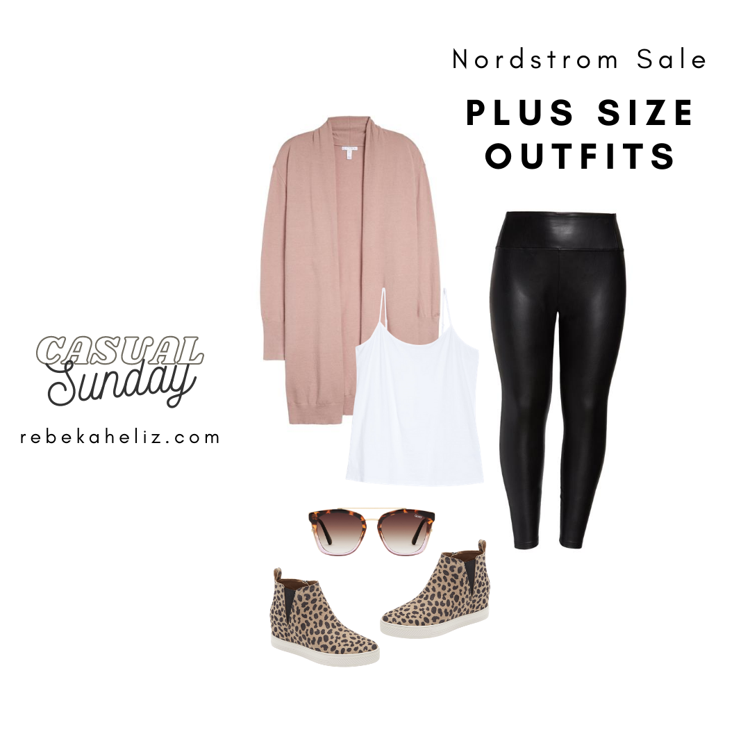 Nordstrom Sale, nsale, leather leggings, plus size outfits