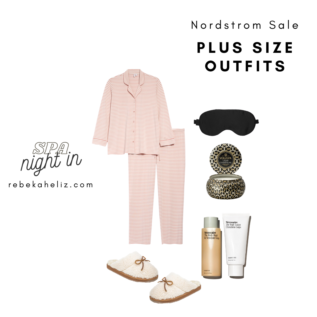 Nordstrom Sale, nsale, pj's, plus size outfits